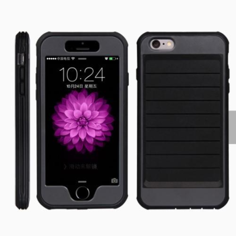 Wrap tartós zselés tok iPhone 6 Plus és iPhone 6s Plus készülékhez - fekete