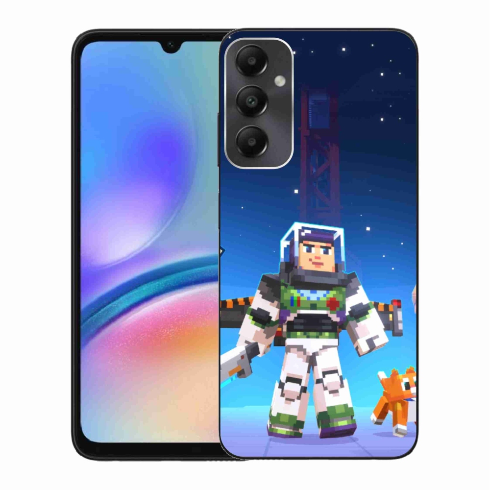 Gél borítás mmCase Samsung Galaxy A05s készülékhez - minecraft 2