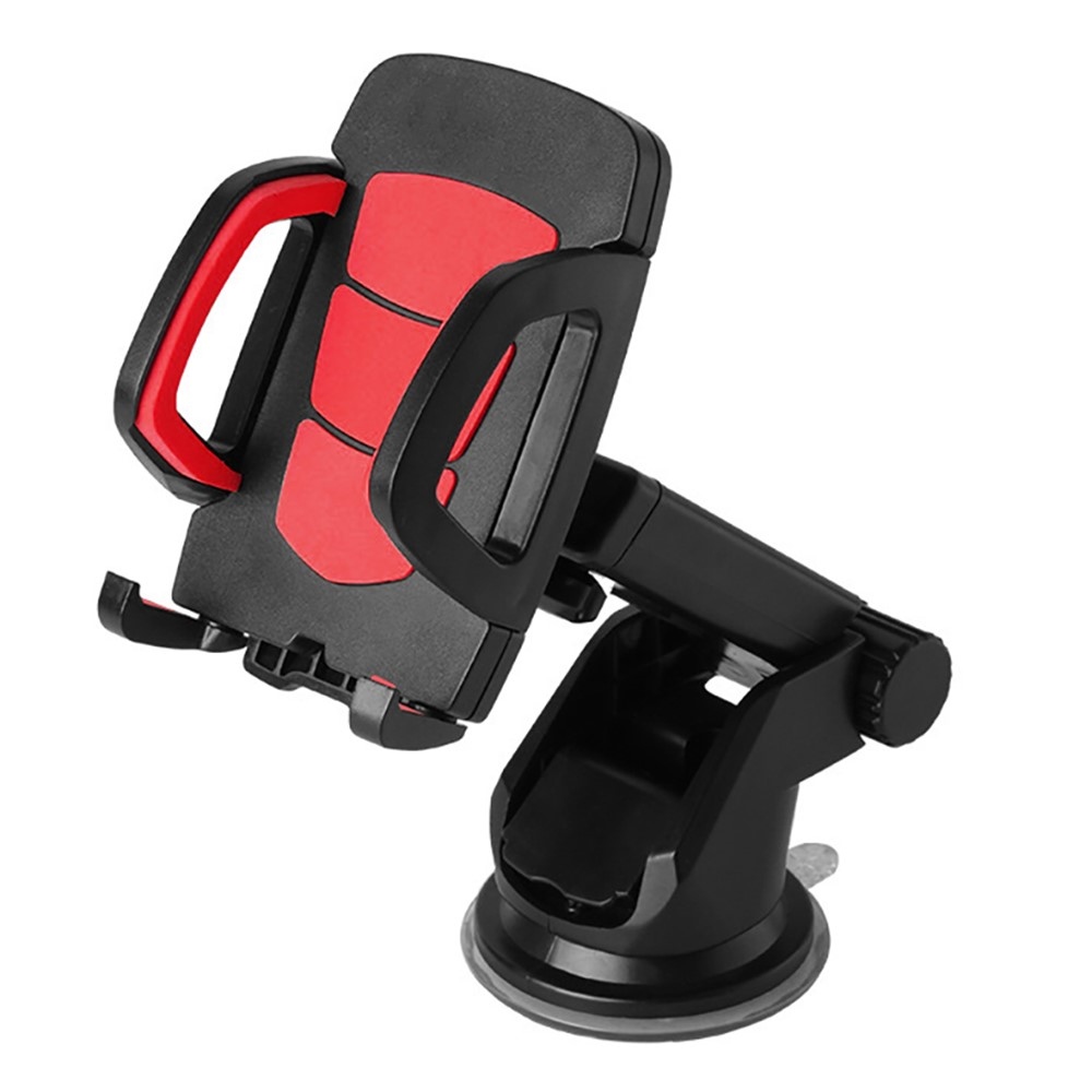 Univerzális autós üvegtartó mobiltelefonhoz 6.3-ig - piros