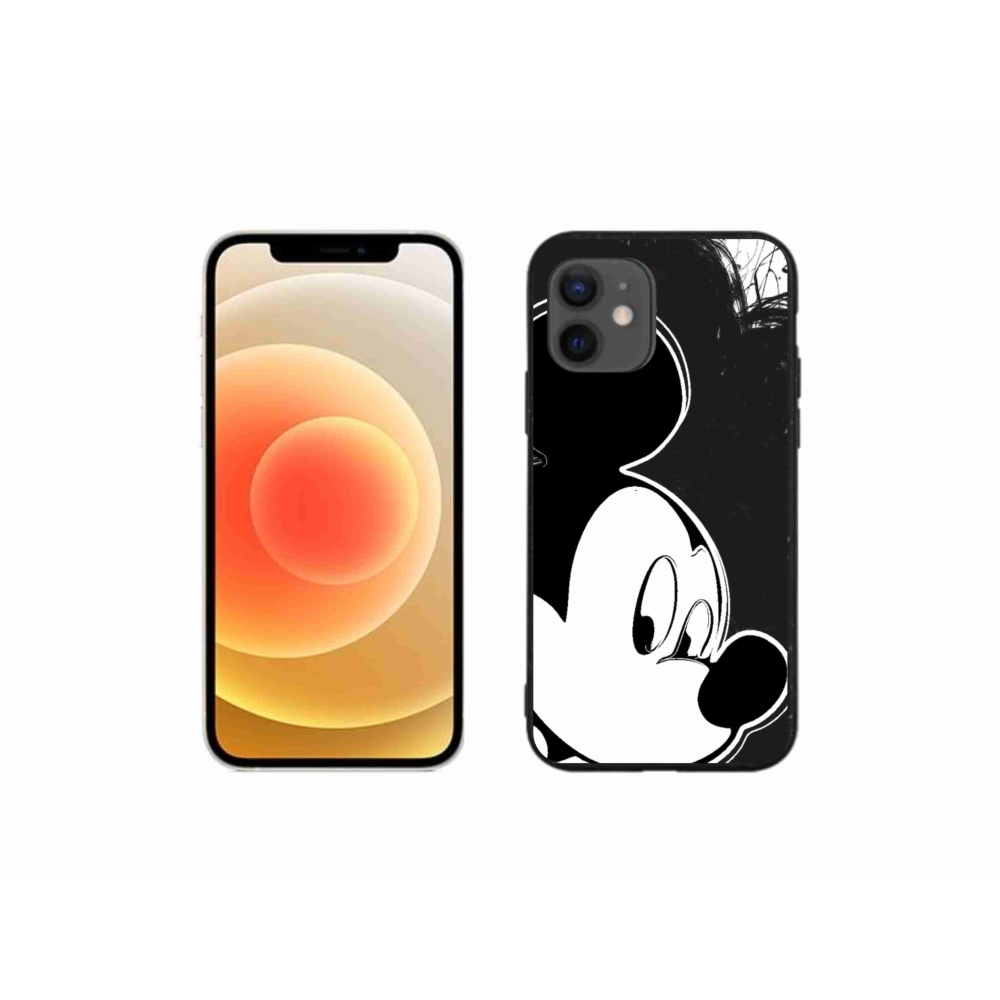 Zselés borítás mmCase iPhone 12 mini készülékhez - mickey egér 1
