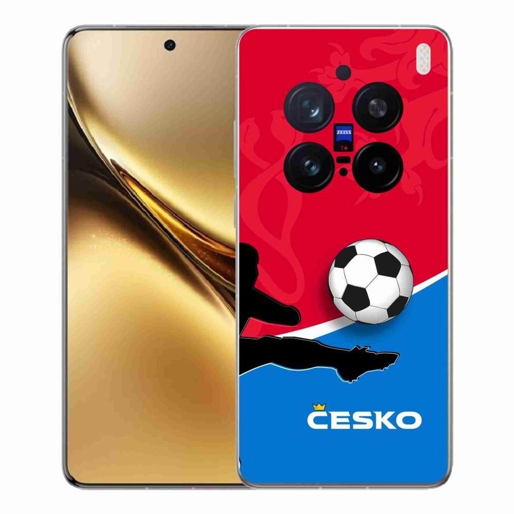 Gél borítás mmCase a Vivo X200 Pro 5G - futball Csehország 2