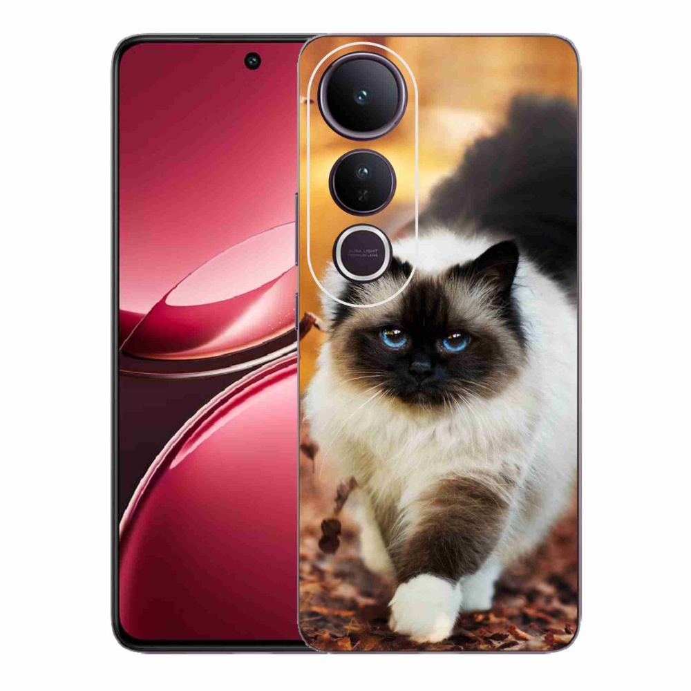 Gél borítás mmCase a Vivo V50 Lite 4G/5G készülékhez - macska