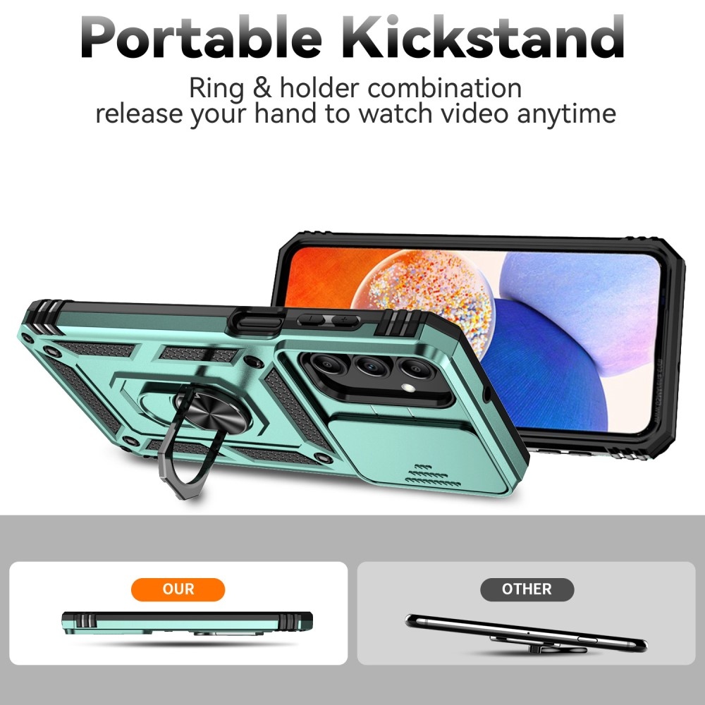 Csúszásálló borítás Samsung Galaxy A35 5G készülékhez - zöld