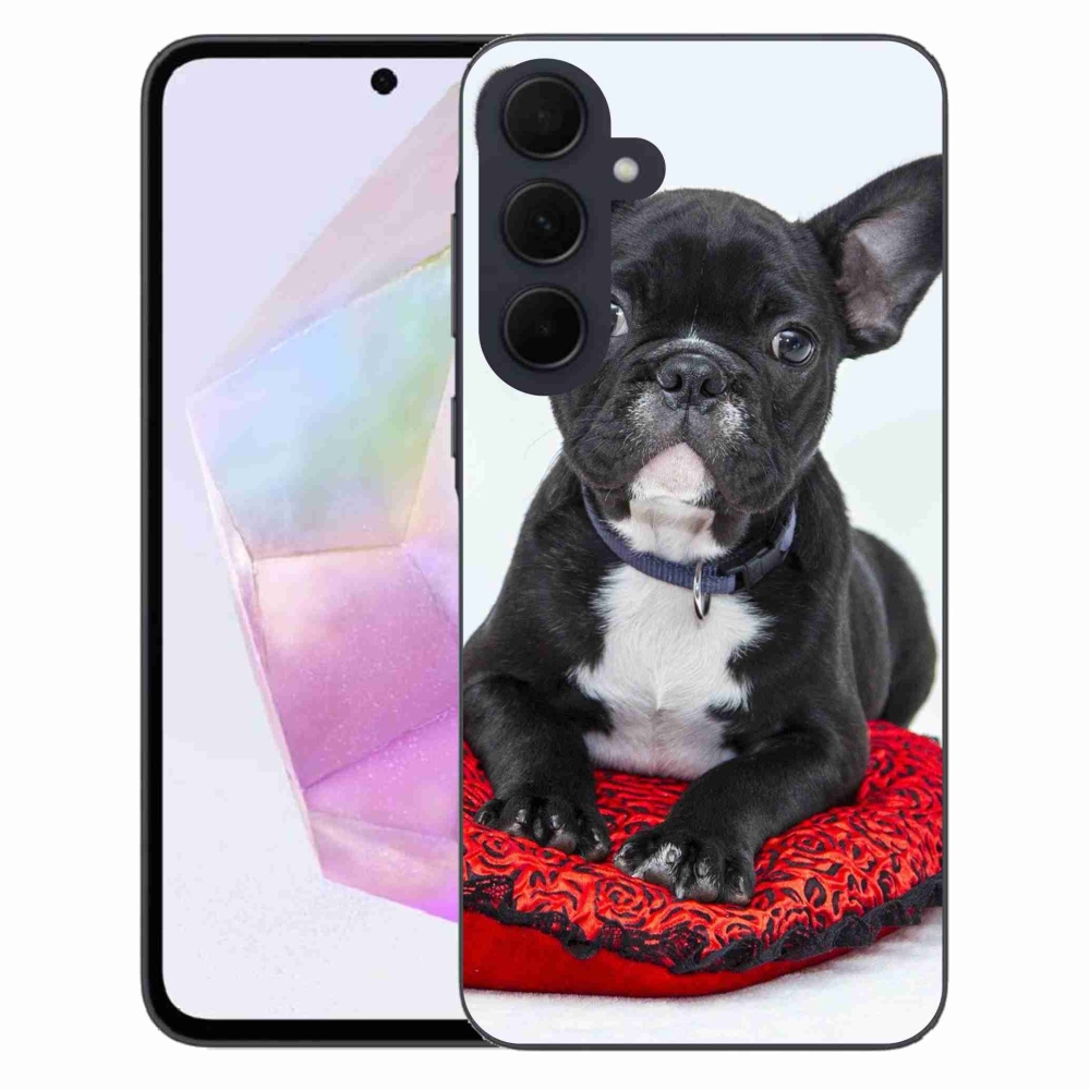Gél tok mmCase a Samsung Galaxy A35 5G készülékhez - bulldog
