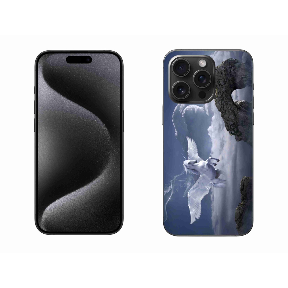 Zselés borítás mmCase iPhone 15 Pro Max készülékhez - pegazus