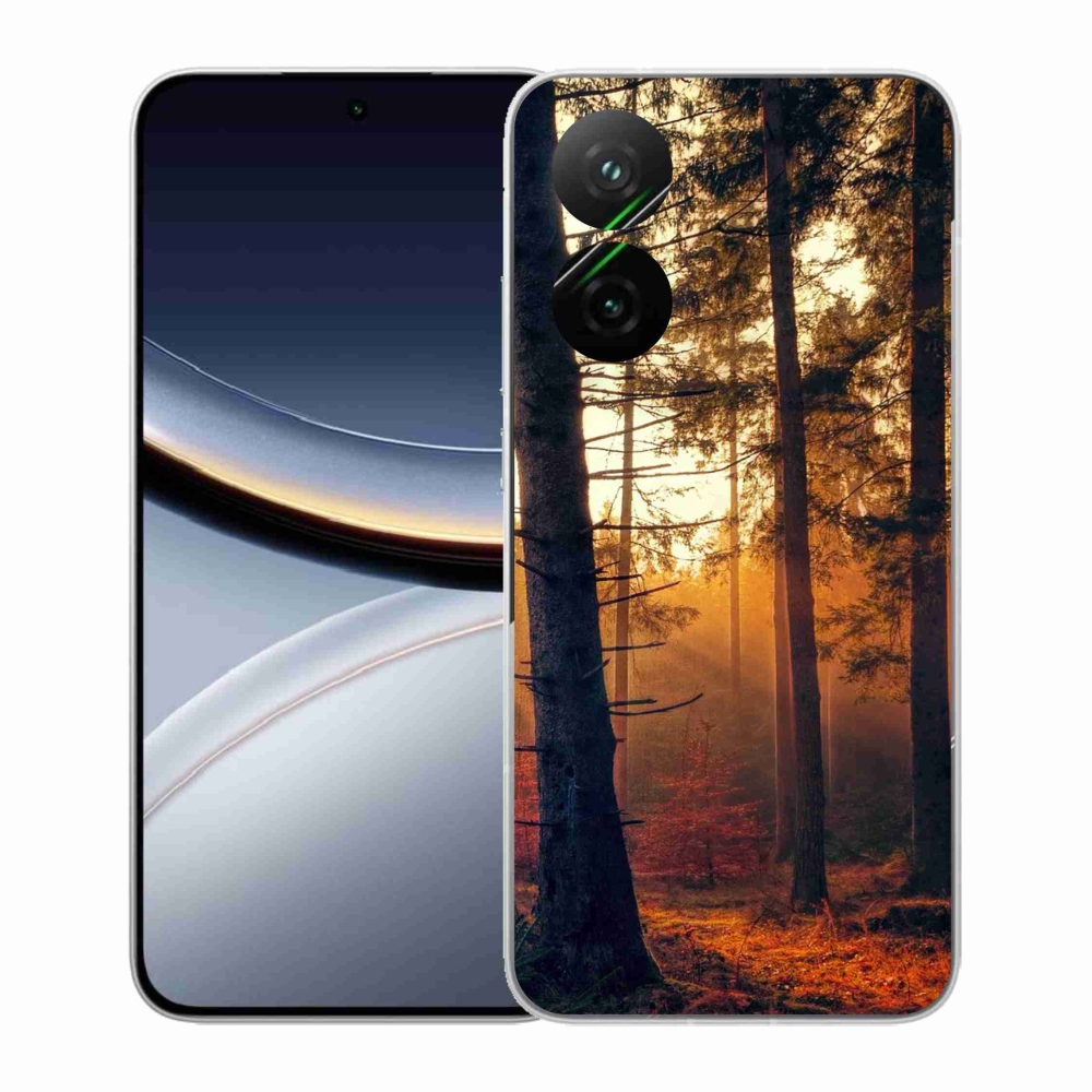 Gél borítás mmCase a Xiaomi Poco F7 5G-hez - erdő