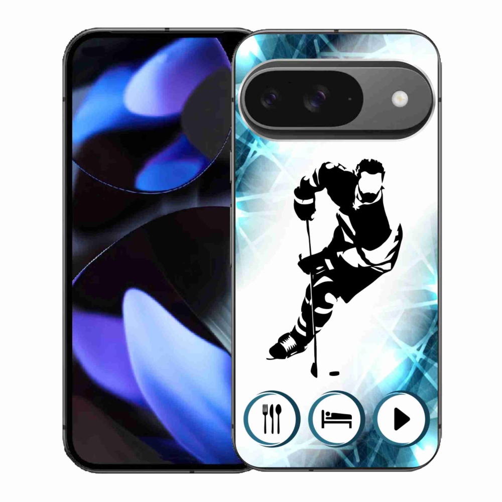 Gél borítás mmCase a Google Pixel 9/9 Pro számára - Hoki 1