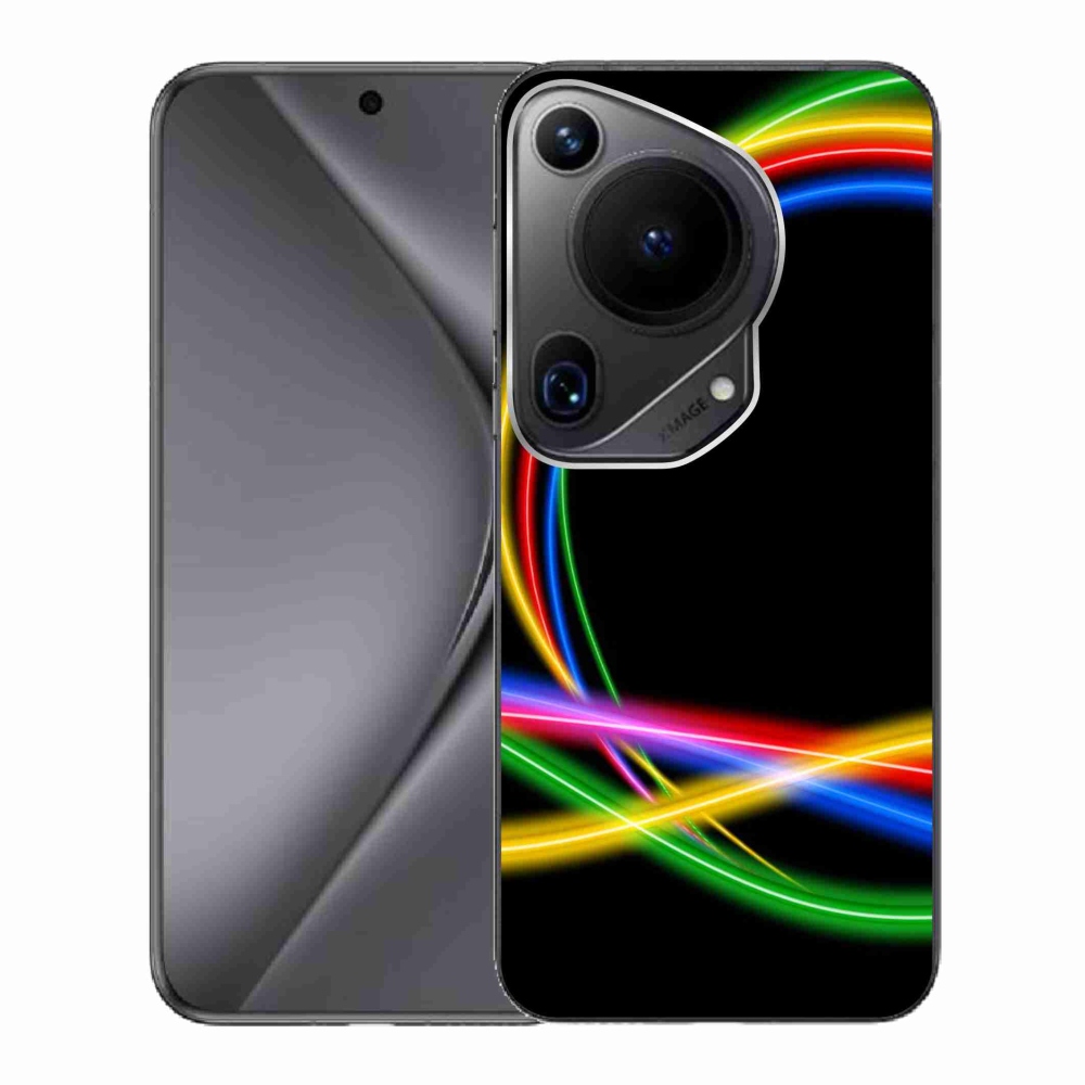 Gél tok mmCase a Huawei Pura 70 Ultra számára - neon körök