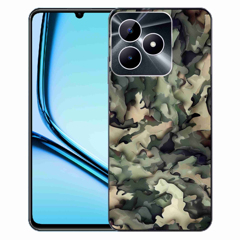 Zselés borítás mmCase a Realme Note 50 készülékhez - álcázó minta 9