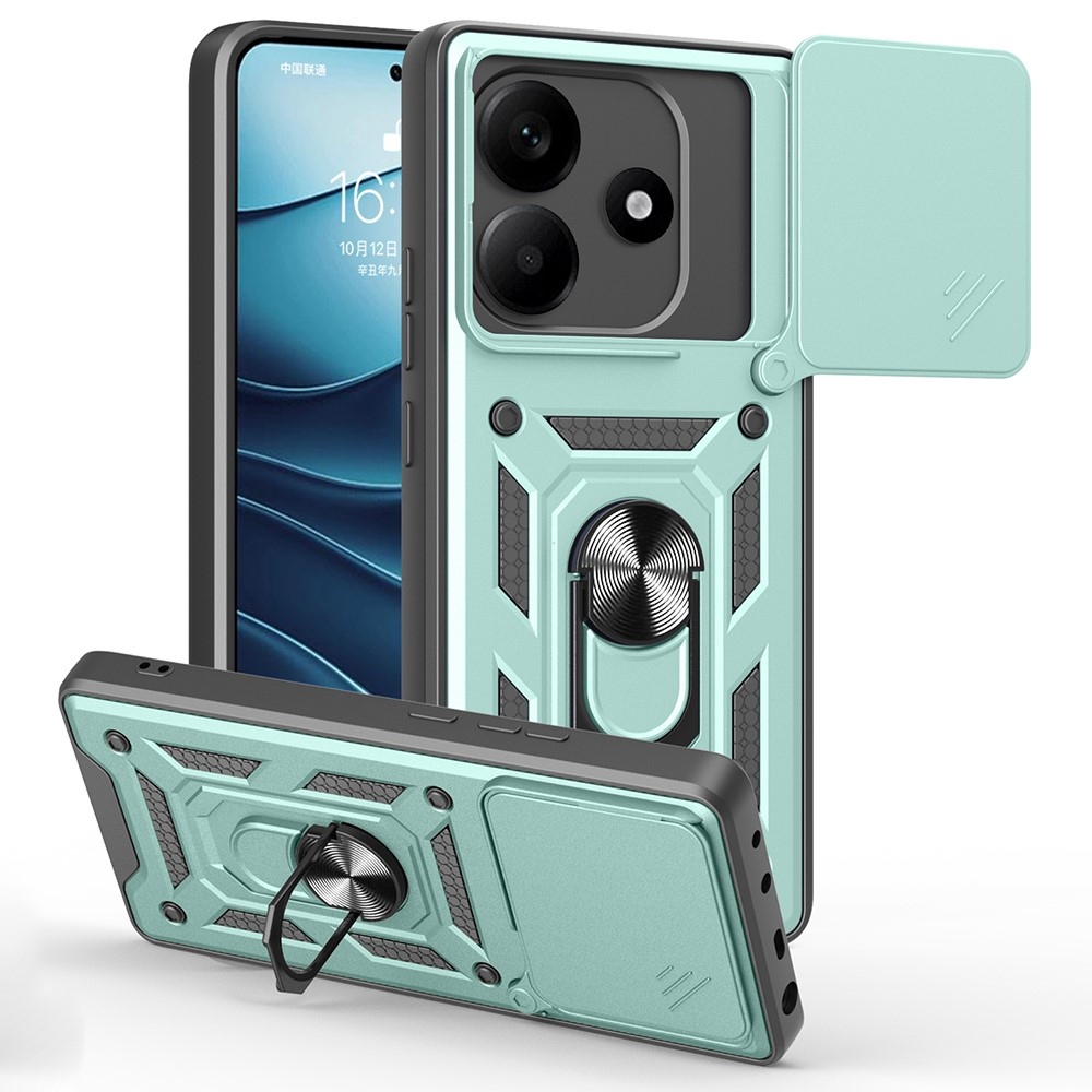 Csúszásálló borítás a Xiaomi Redmi Note 14 5G-hez - zöld