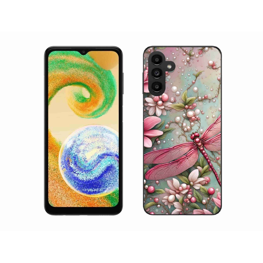 Zselés borítás mmCase Samsung Galaxy A04s (164.7x76.7x9.1mm) - szitakötő