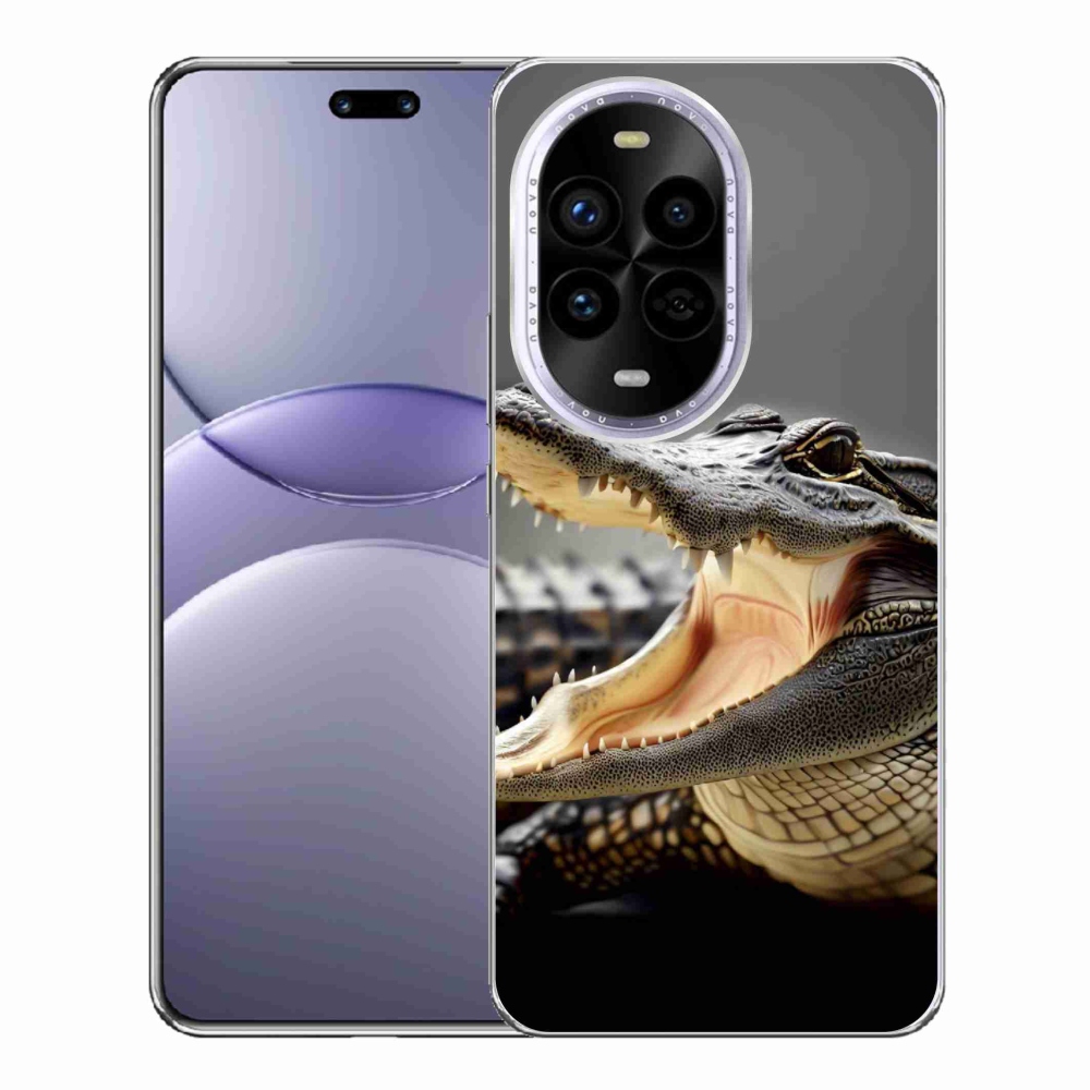 Gél borító mmCase a Huawei Nova 13 Pro 5G - krokodil borításon