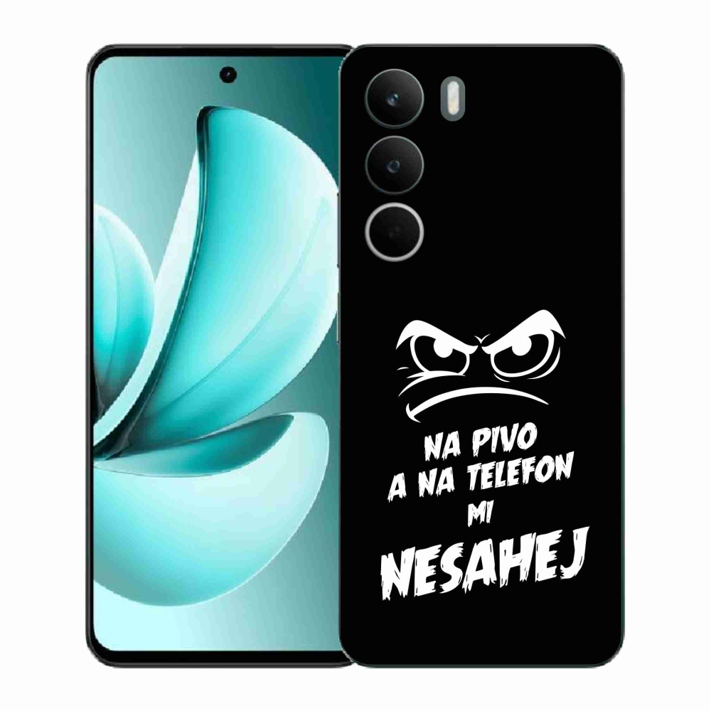 Gél borítás mmCase a Realme C71-hez - sör motívum 2 fekete háttérrel