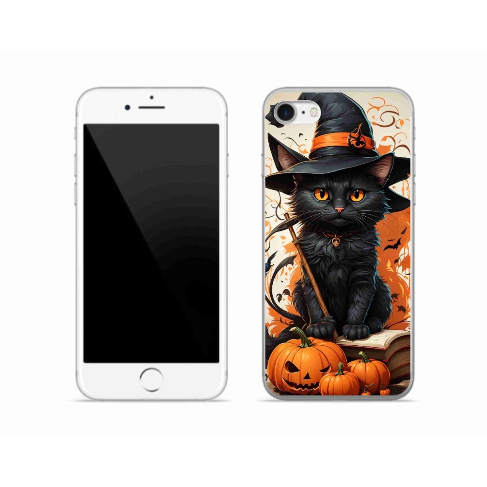 Zselés borítás mmCase iPhone SE (2022) - macskavarázsló