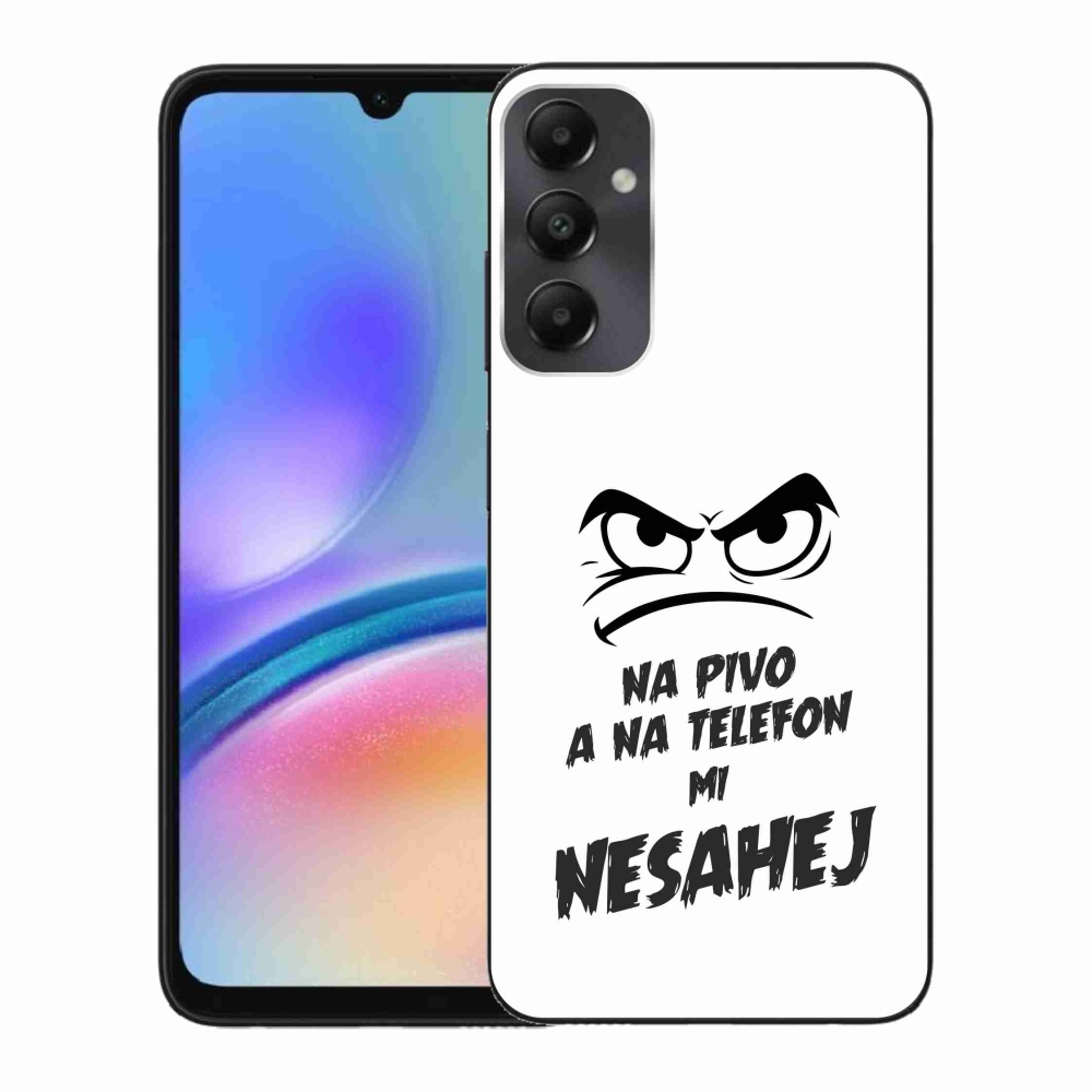 Gél borítás mmCase Samsung Galaxy A05s készülékhez - sör motívum 2 fehér háttér