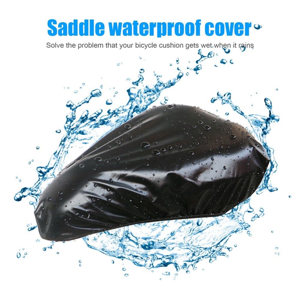 Vízálló kerékpárülés huzat rugalmas szegéllyel – 2 db.