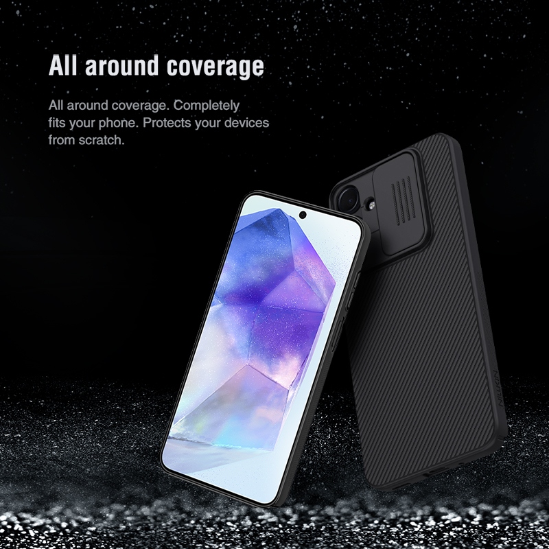 Nillkin CamShield hátlap Samsung Galaxy A16 4G/5G fekete