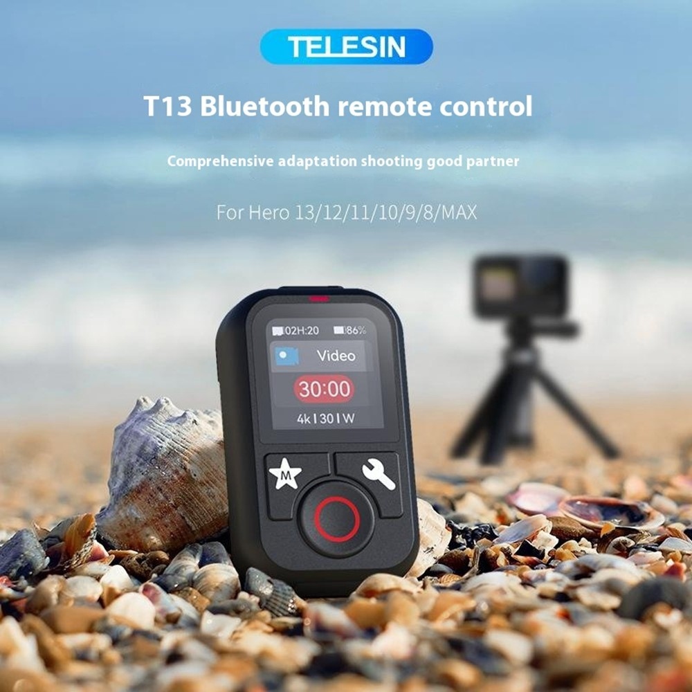 TELESIN Bluetooth távirányító GoPro Hero 13/12/11/10/9/8 és GoPro Max készülékekhez