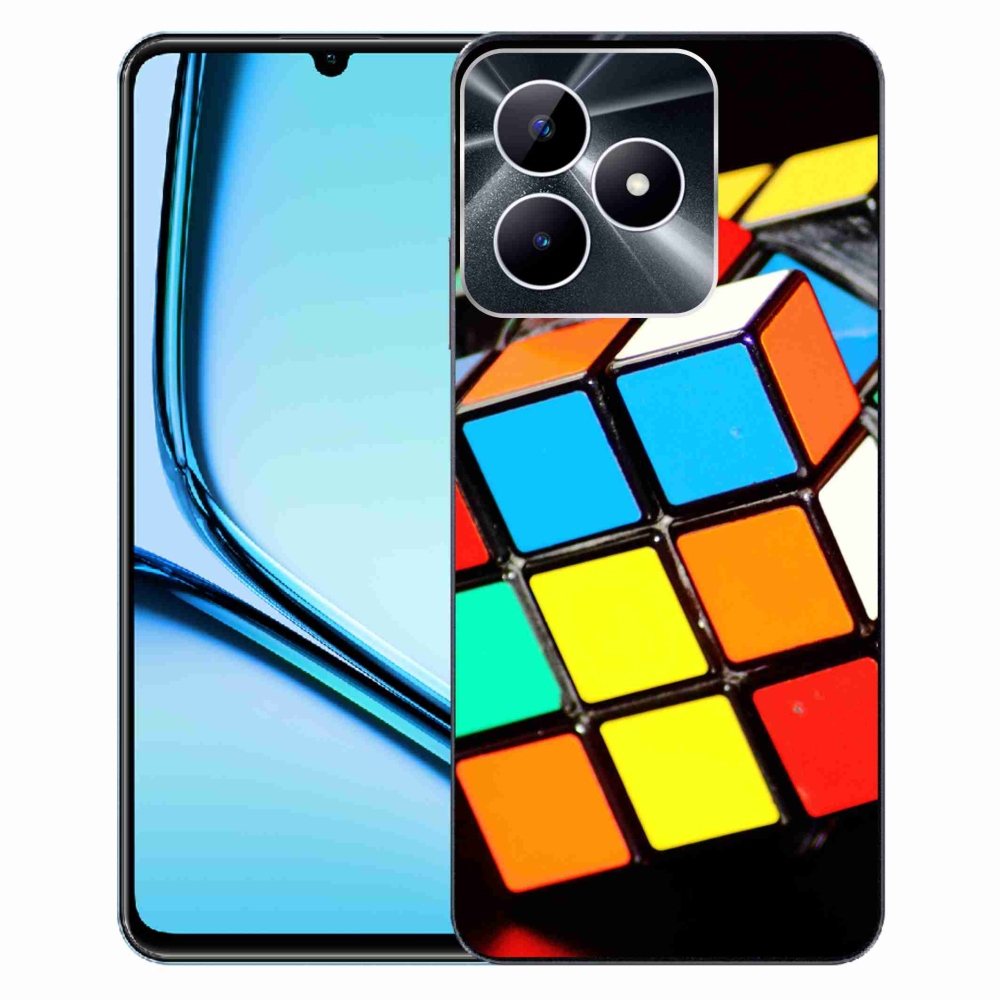 Gél tok mmCase a Realme Note 50 készülékhez - Rubik-kocka
