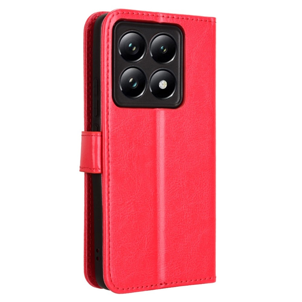 Őrült könyv tok a Xiaomi 14T-hez - piros