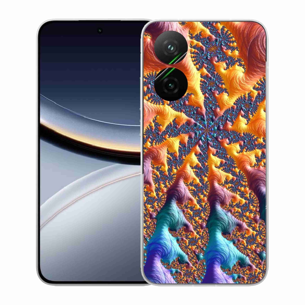 Gél borítás mmCase a Xiaomi Poco F7 5G számára - absztrakt motívum 23