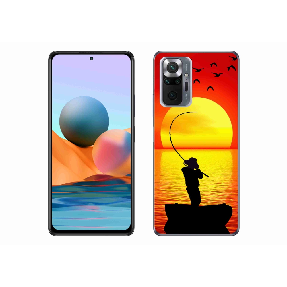 Gél borítás mmCase a Xiaomi Redmi Note 10 Pro számára - halászat