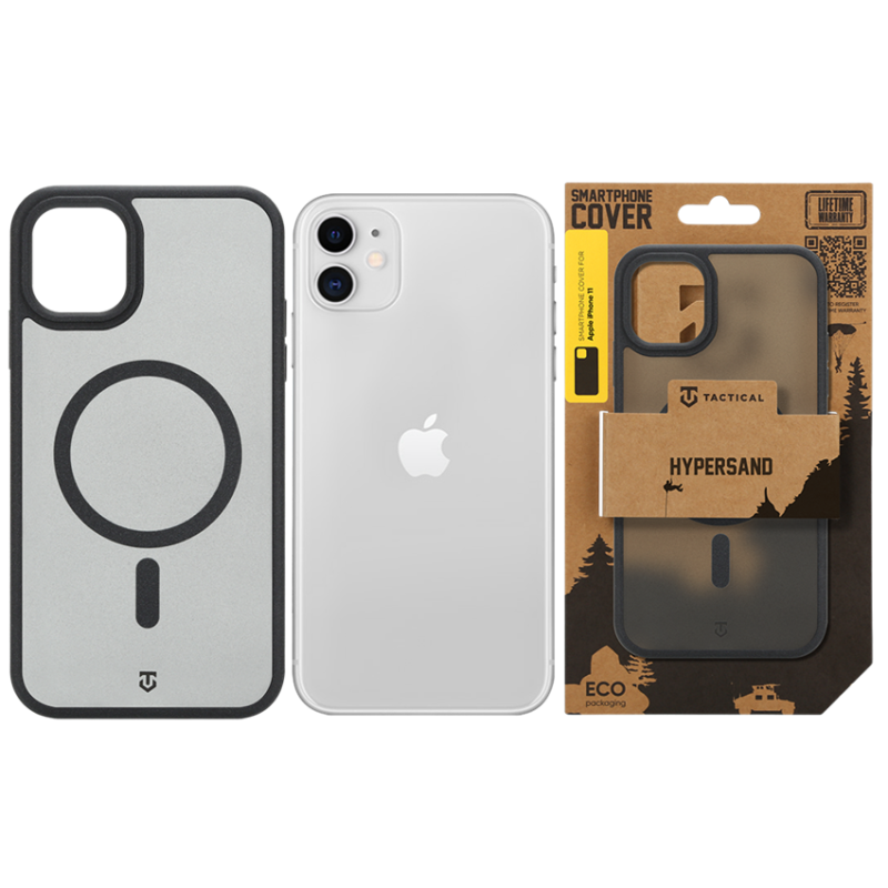 Tactical MagForce Hypersand tok az Apple iPhone 11-hez, Asphalt színben