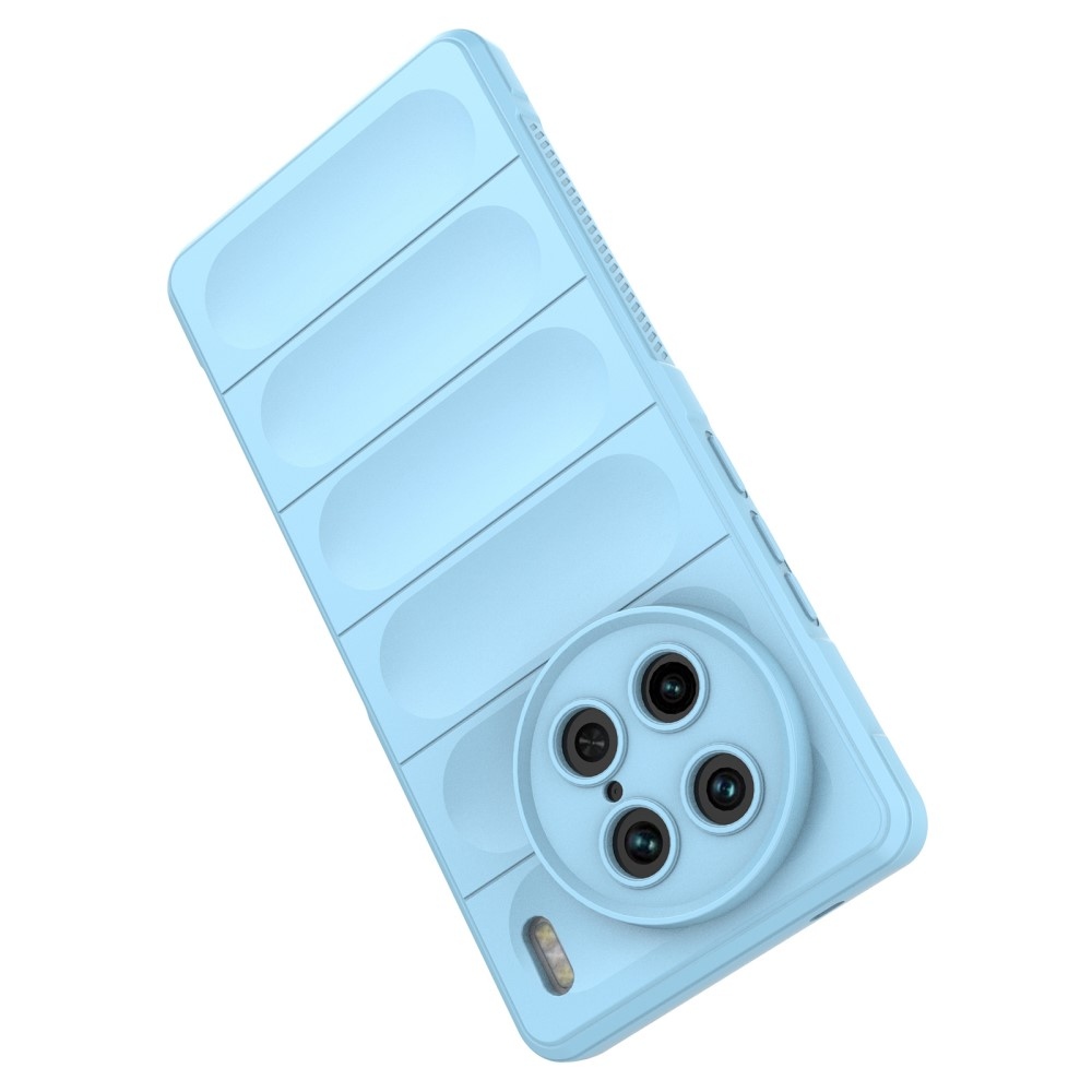 Rugg tartós gél tok a Vivo X90 Pro készülékhez - világoskék színben