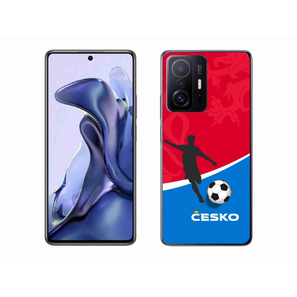 Gél borítás mmCase a Xiaomi 11T Pro-hoz - futball Csehország