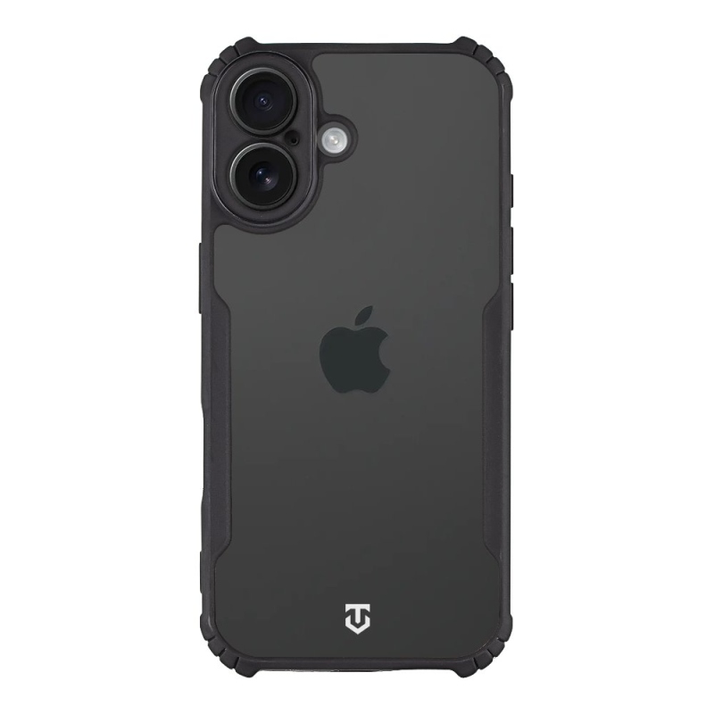 Tactical Quantum lopakodó védőburkolat Apple iPhone 17 készülékhez Clear/Black (átlátszó/fekete)
