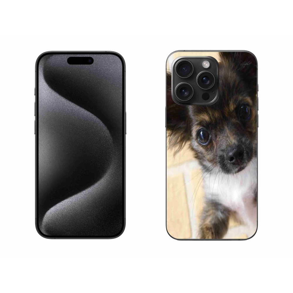 Gél tok mmCase iPhone 15 Pro Max készülékhez - chihuahua 2
