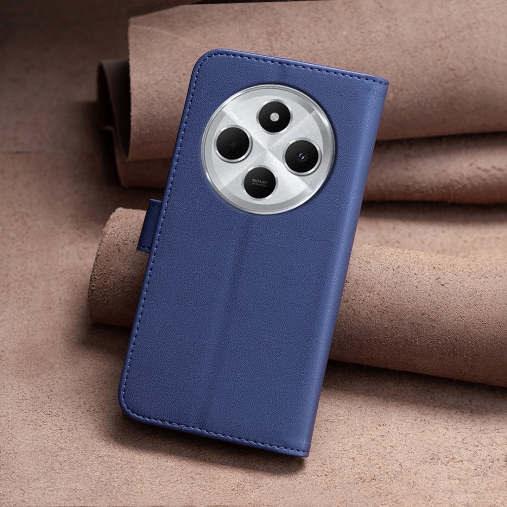 BNF könyvtáska Xiaomi Redmi 14C/Poco C75-hez - kék