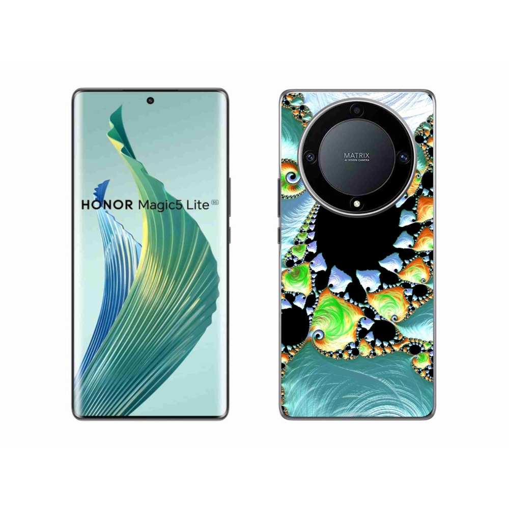Gél borítás mmCase a Honor Magic 5 Lite 5G számára - absztrakt motívum 21