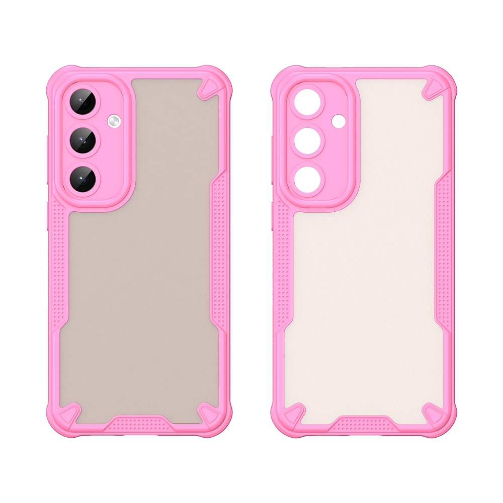 Fagyasztott tartós borítás Samsung Galaxy S25+ készülékhez - rózsaszín