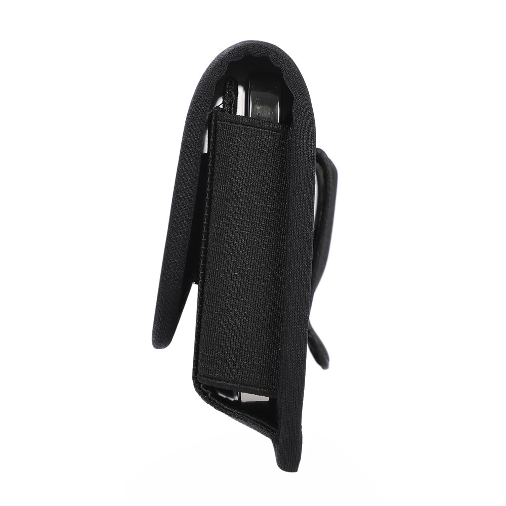 Nylon univerzális övtáska 175 x 95 x 20 mm - fekete