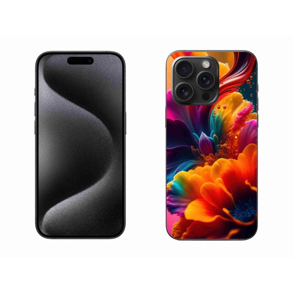 Gél borítás mmCase iPhone 15 Pro Max készülékhez - absztrakt motívum 2