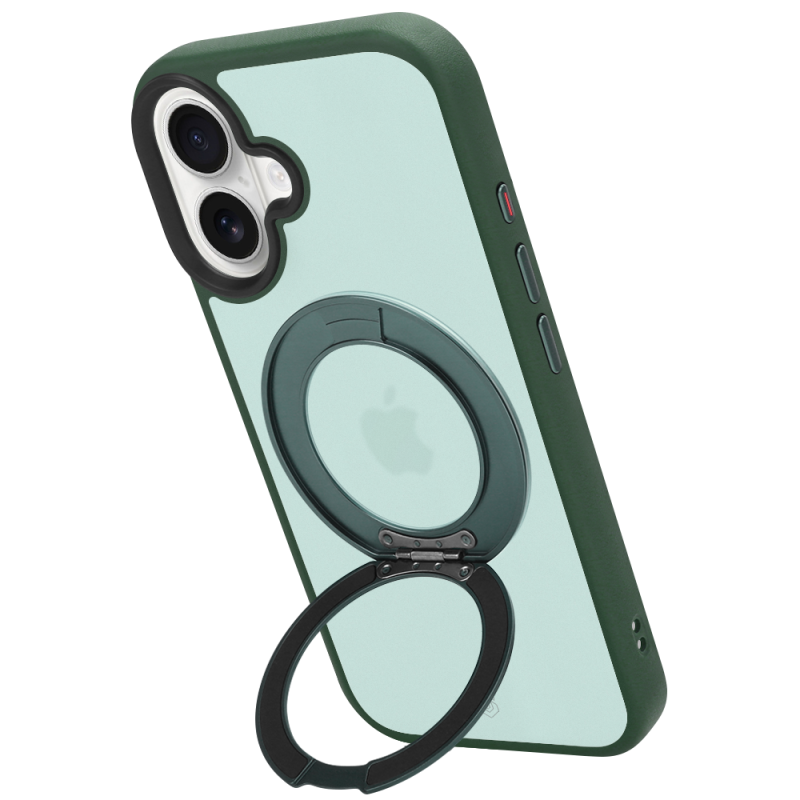 Tactical MagForce Hyperstand tok az Apple iPhone 16-hoz, Forest Green színben
