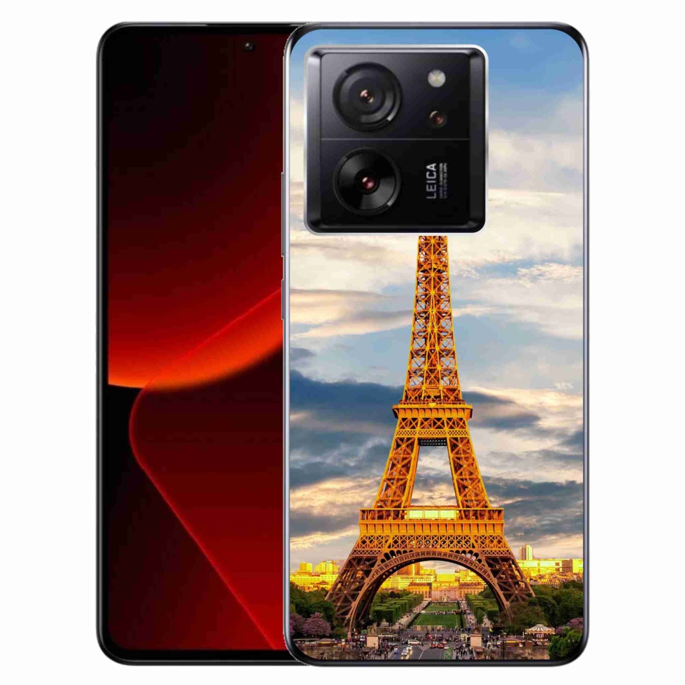 Gél borítás mmCase a Xiaomi 13T/13T Pro számára - eiffel torony 3