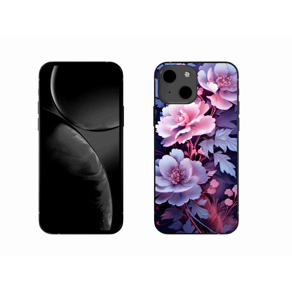 Gél borítás mmCase iPhone 13-hoz - virágok 11