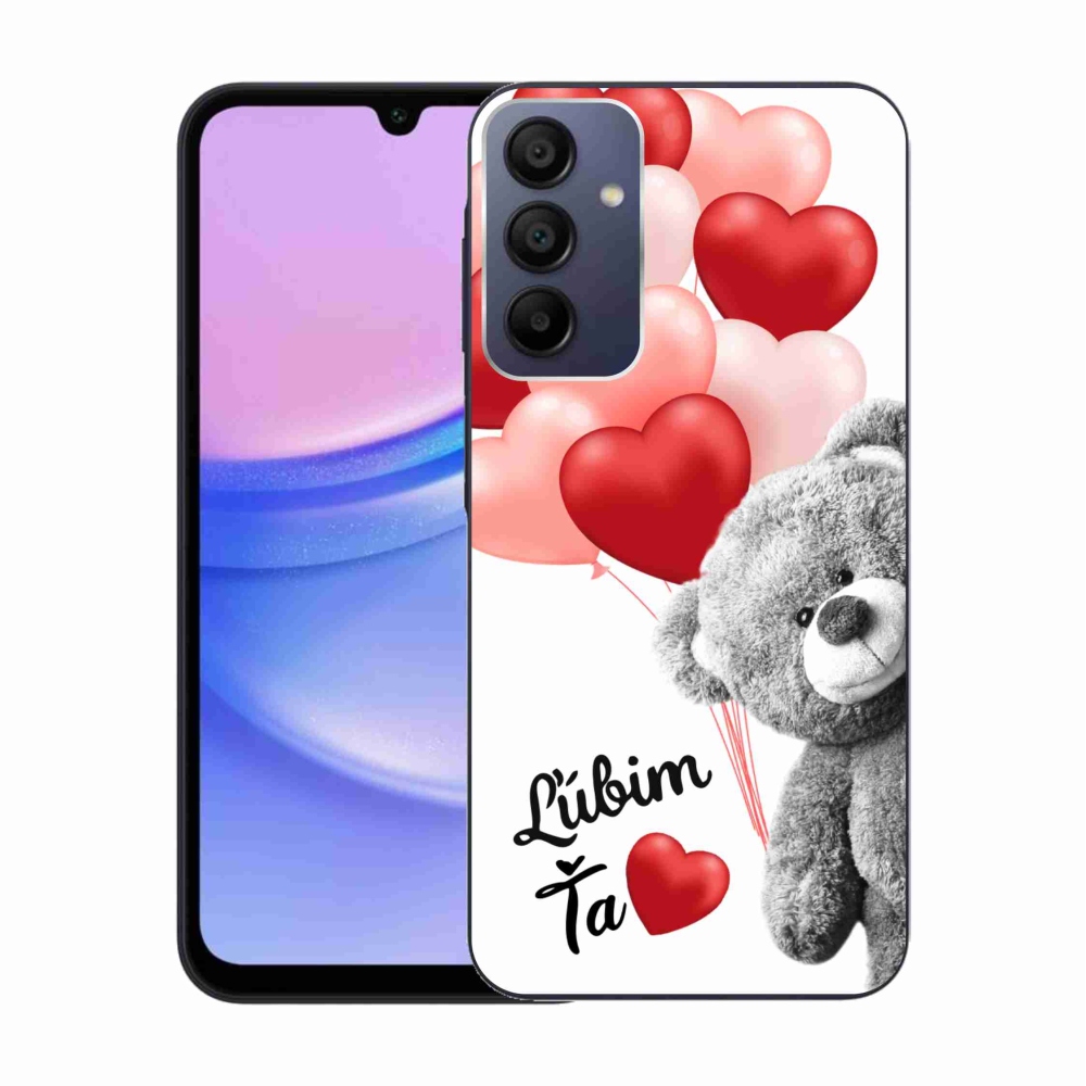 Gél tok mmCase a Samsung Galaxy A15 4G/5G készülékhez - I love you en