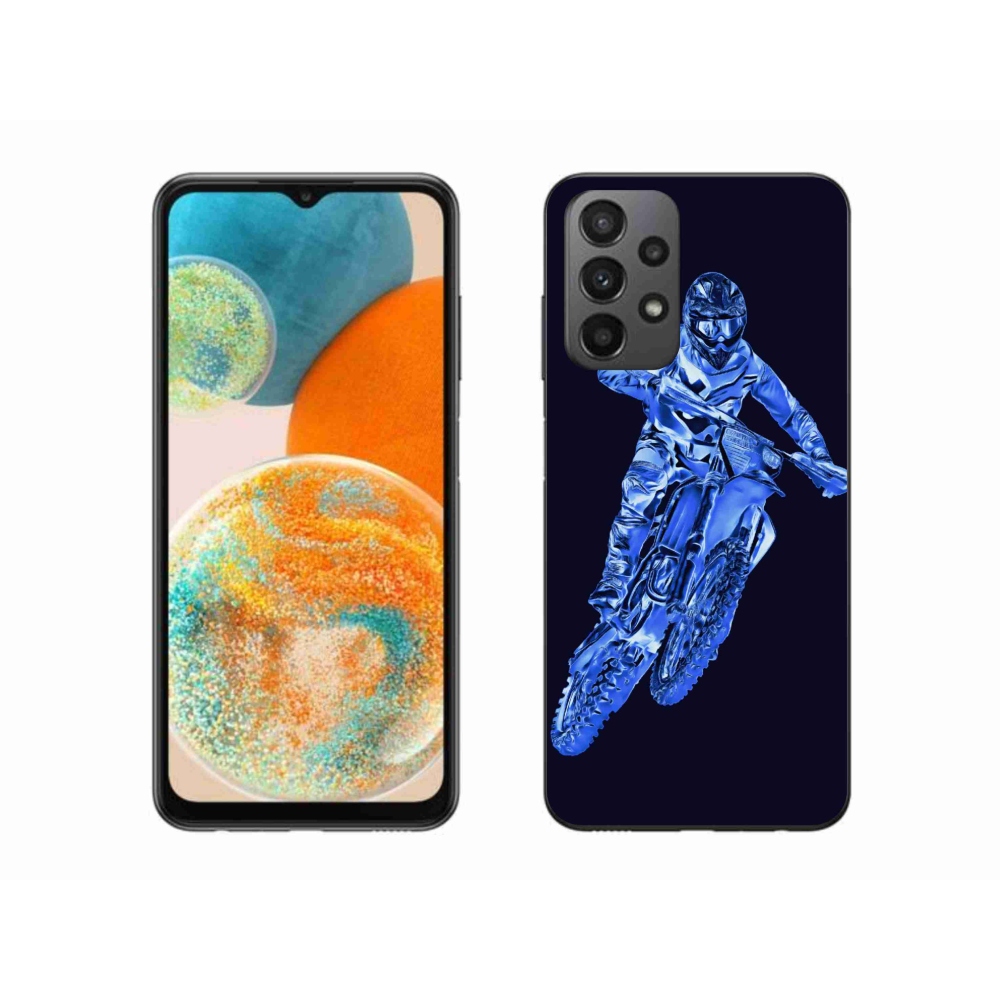 Zselés borítás mmCase Samsung Galaxy A23 4G/5G - motocross 1