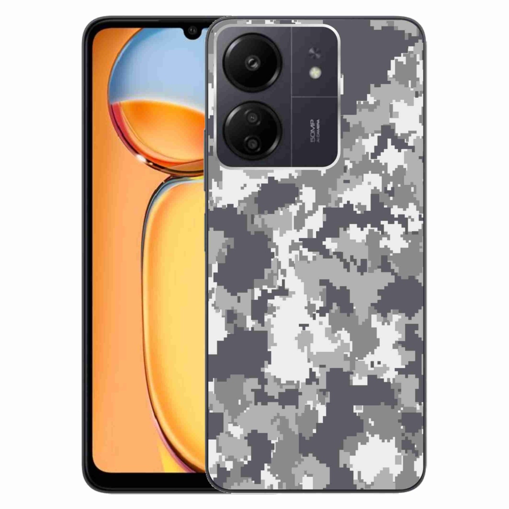 Gél borítás mmCase a Xiaomi Poco C65/Redmi 13C-hez - terepszínű minta 2