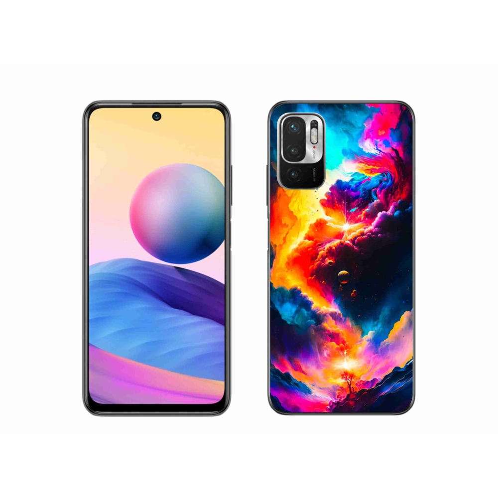 Gél borítás mmCase a Xiaomi Redmi Note 10 5G számára - absztrakt motívum