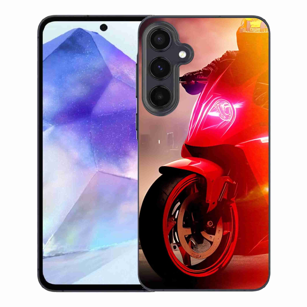 Gél borítás mmCase Samsung Galaxy A55 5G - motoros gél tok