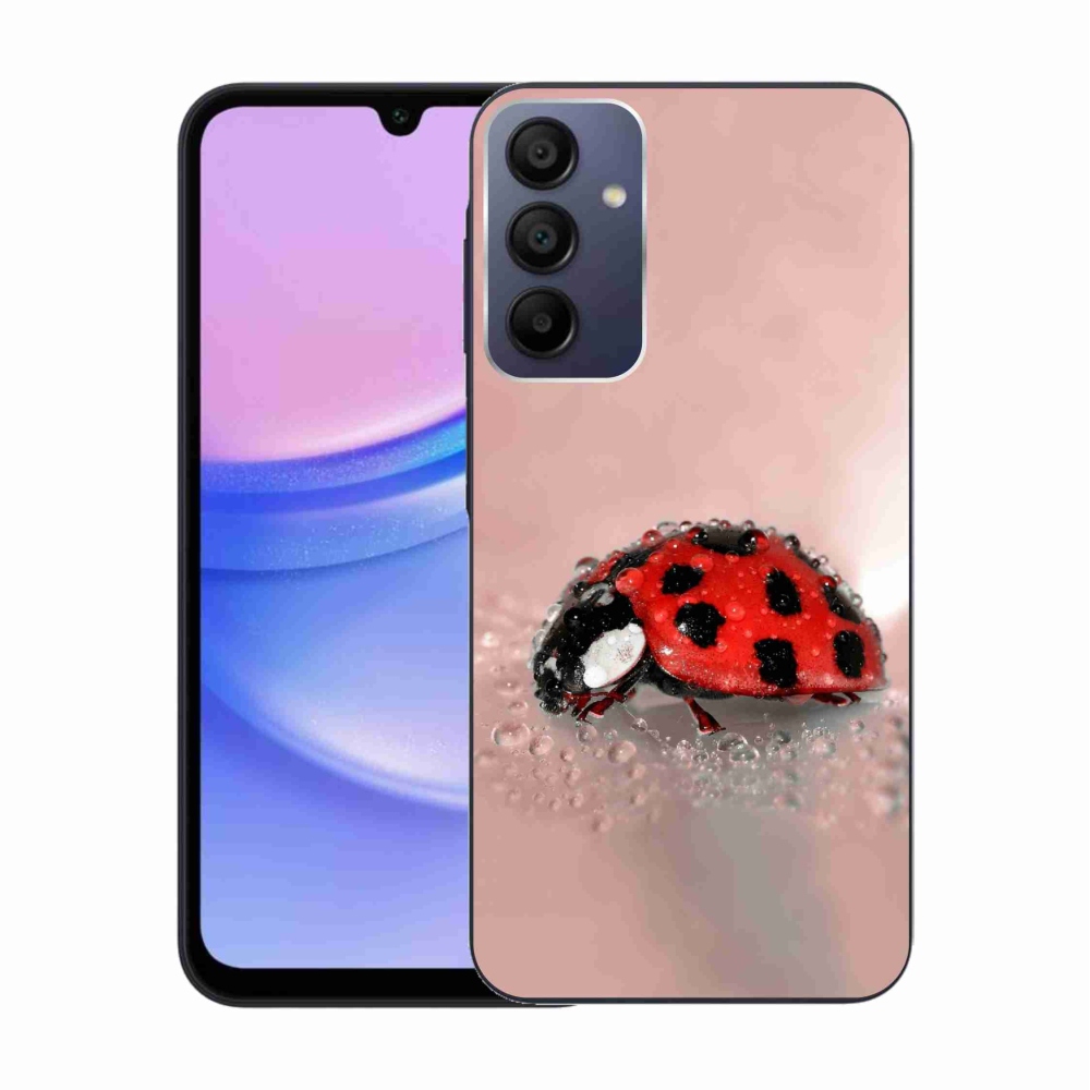 Gél védőhuzat mmCase Samsung Galaxy A15 4G/5G készülékhez - katicabogár