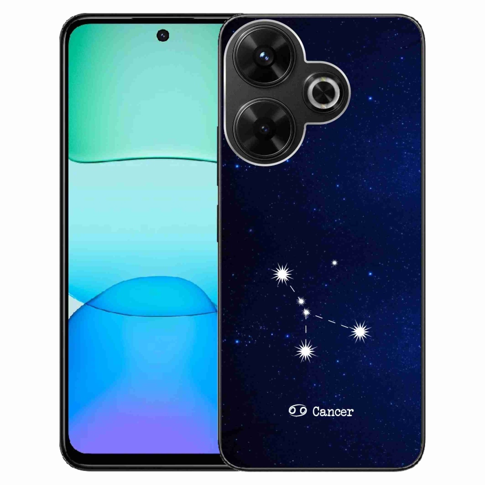 Gél borítás mmCase a Xiaomi Redmi 13 4G/Poco M6 4G - csillagkép Rák