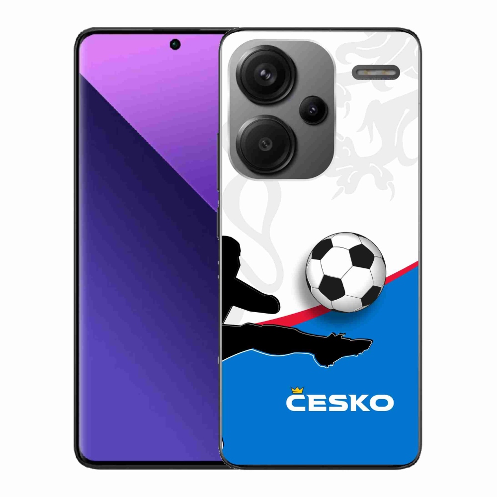 Gél borítás mmCase a Xiaomi Redmi Note 13 Pro+ 5G - futball Csehország 3