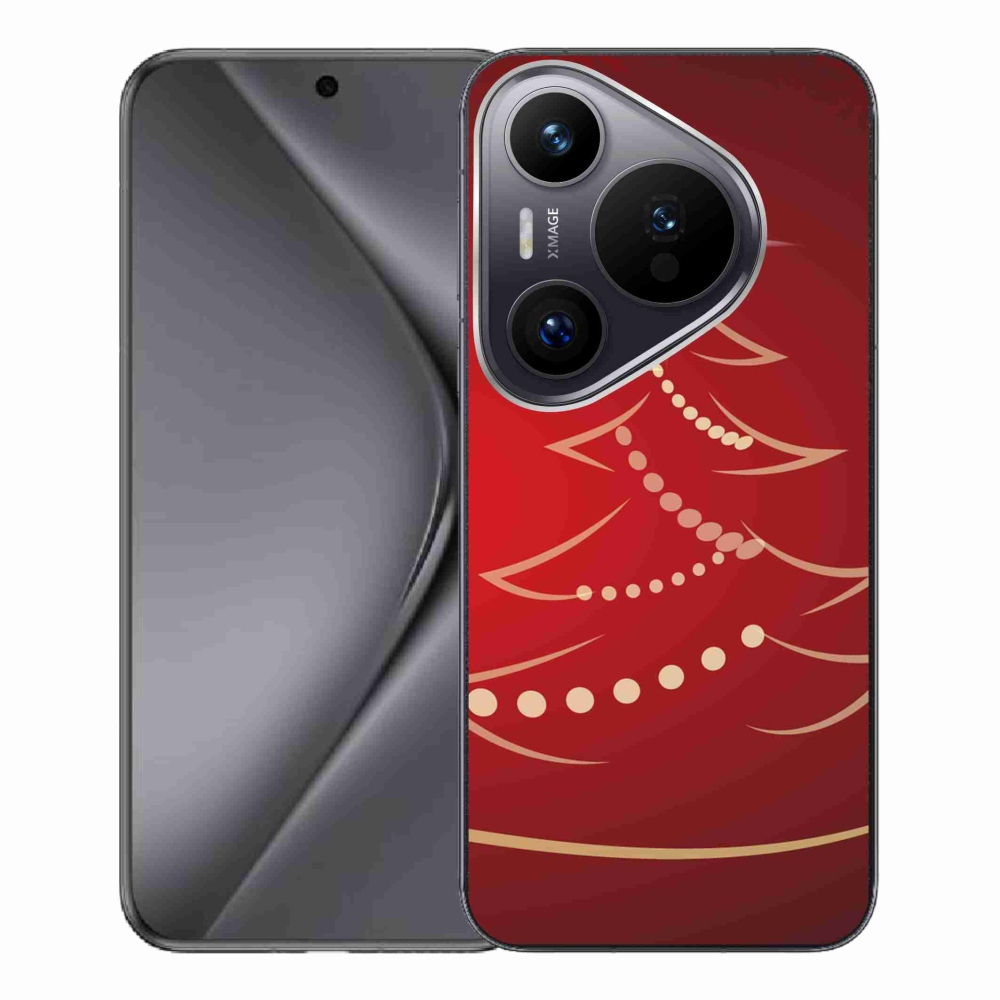 Gél borítás mmCase a Huawei Pura 70 Pro számára - karácsonyfa karikatúra