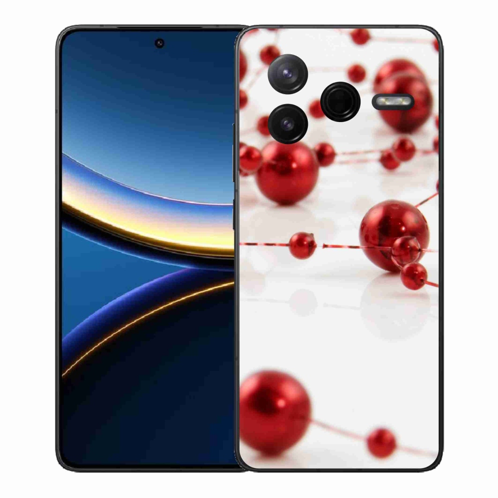 Gél borítás mmCase a Xiaomi Poco F7 Pro számára - karácsonyi lánc