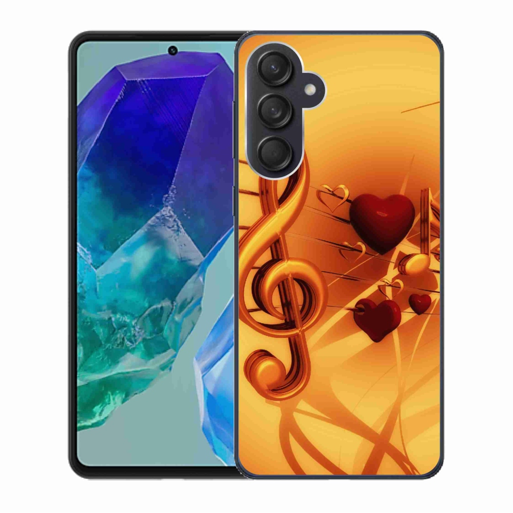 Gél borítás mmCase Samsung Galaxy M55 5G - jegyzetek